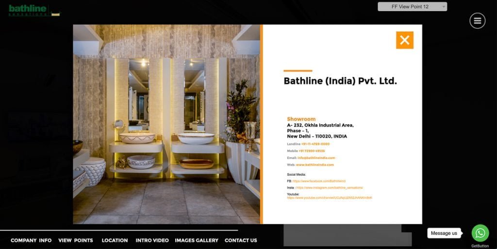 virtual tour photoshoot